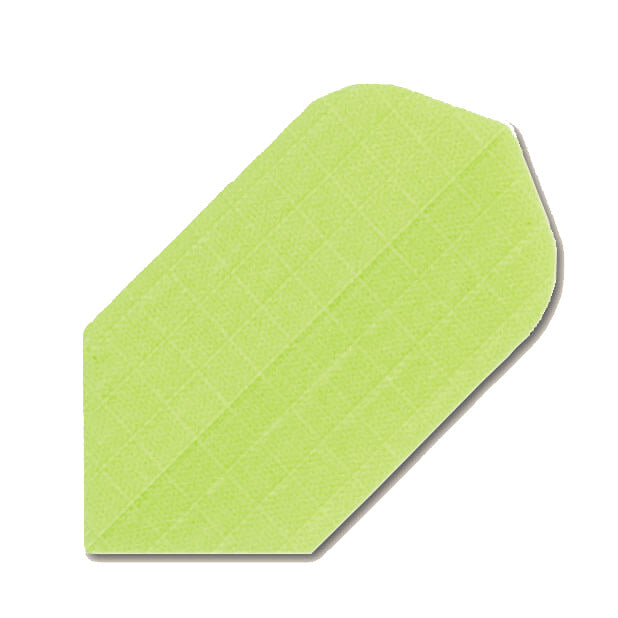 Fabric Flight dart flight in solid neon yellow