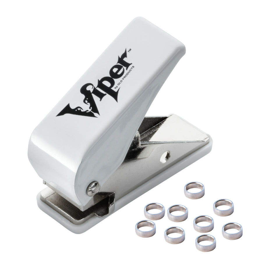 Viper Dart Flight Hole Punch Tool with stem rings