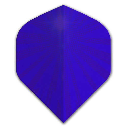 Hard Poly Flight, Starburst blue design