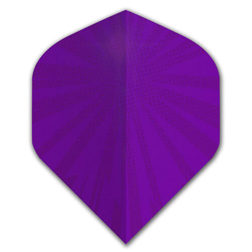 Hard Poly Flight, Starburst purple design