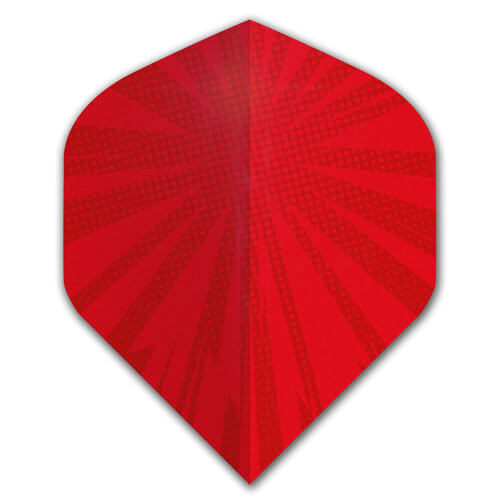 Hard Poly Flight, Starburst red design
