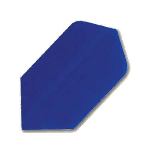 Hard poly dart flight in blue