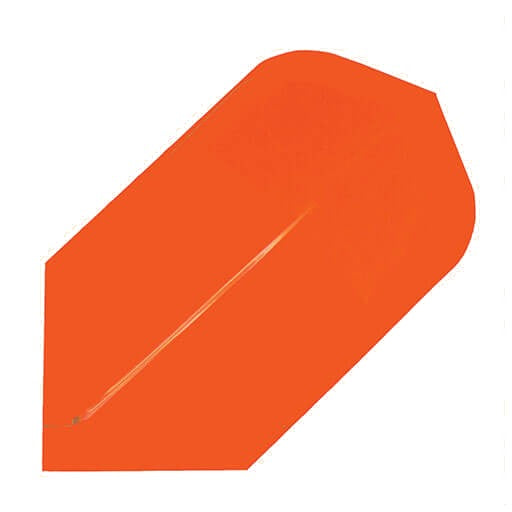 Hard poly dart flight in orange