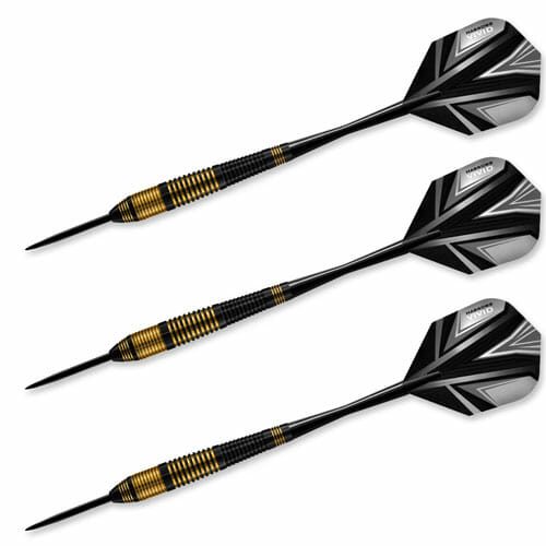 Harrows Vivid brass steel tip dart set