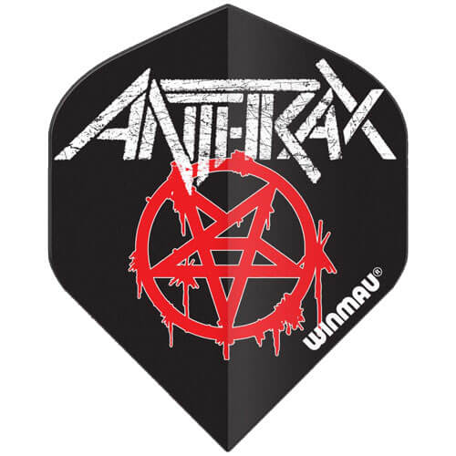 Winmau Rock Legends flight, Anthrax Anthems design