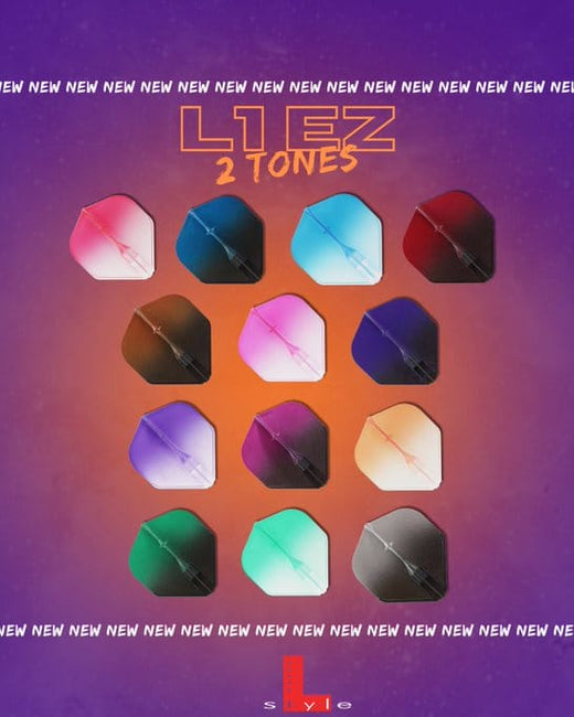 L-Style E-Z Vignette flight lineup, all color options banner