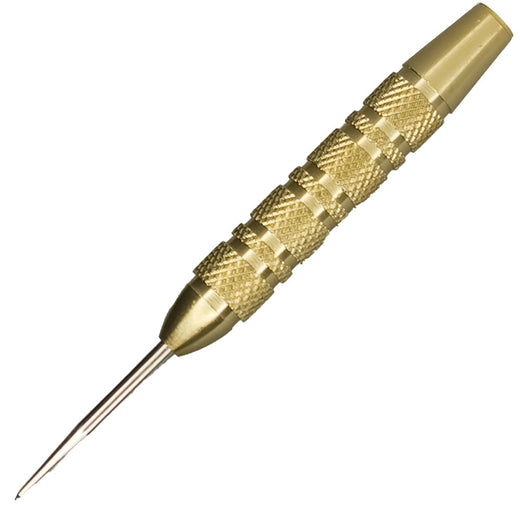 Class Brass Steel Tip Dart #3, barrel close-up showing deep-cut painted grooves