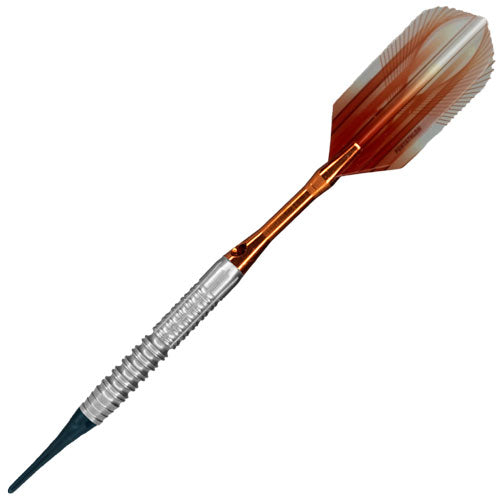 Trainwreck soft tip dart, fully dressed