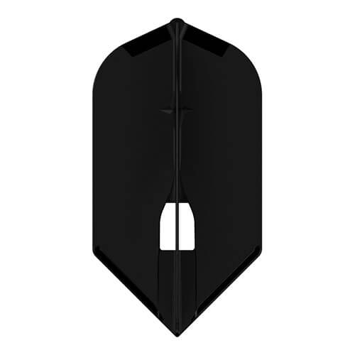 L-Style Flight Slim (Champagne) dart flight in Black