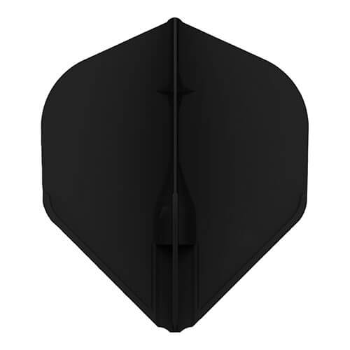 L-Style Champagne Flight with built-in ring in Black