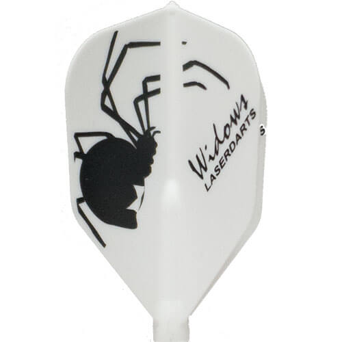 Fit Flight Laserdart Widow, white, Shape profile