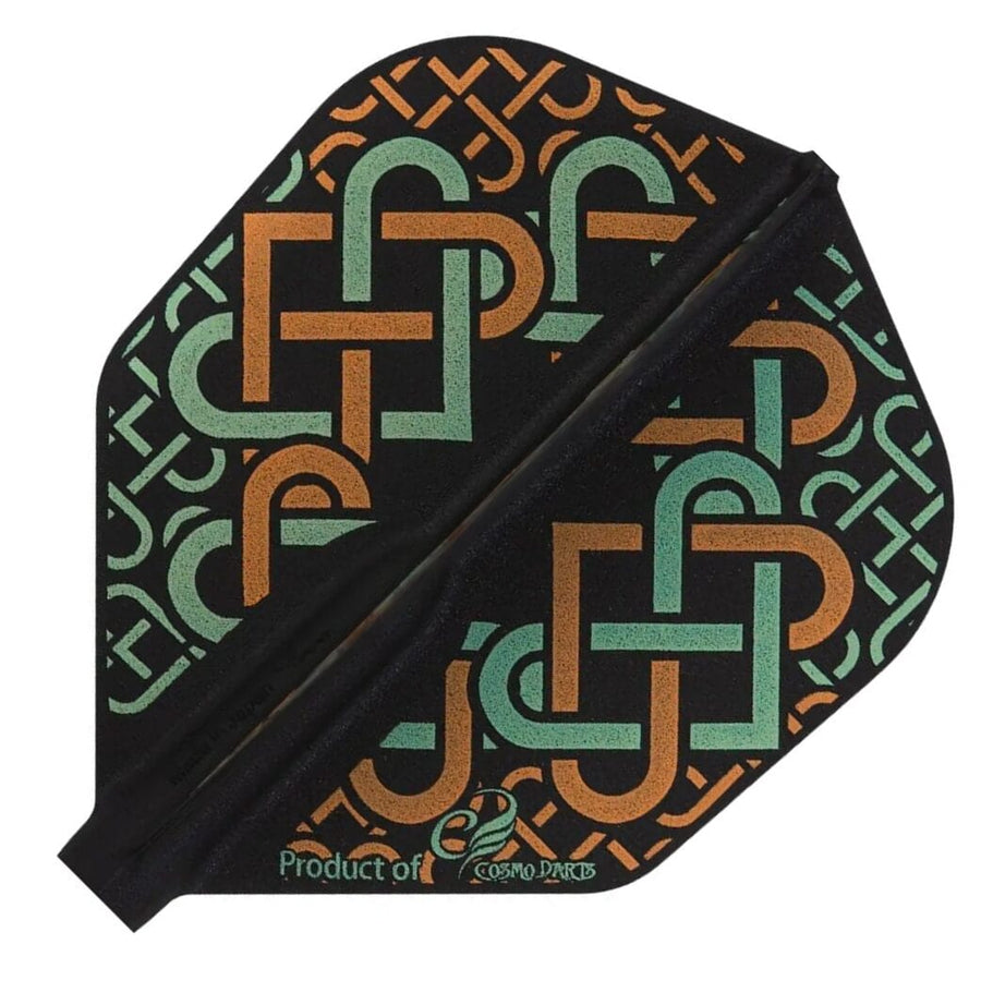 Fit Flight Signature, Marlise Kiel, green and orange woven design