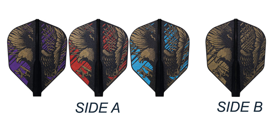 Fit Flight Signature Lee Zheng Eagle design, Shape profile