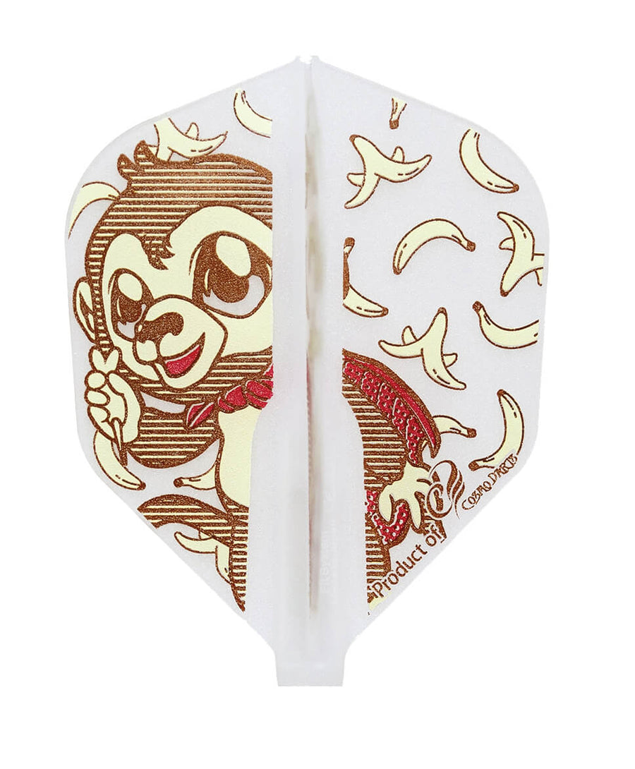 Cosmo Fit Flight Signature dart flight, Noa-Lynn van Leuven banana monkey design