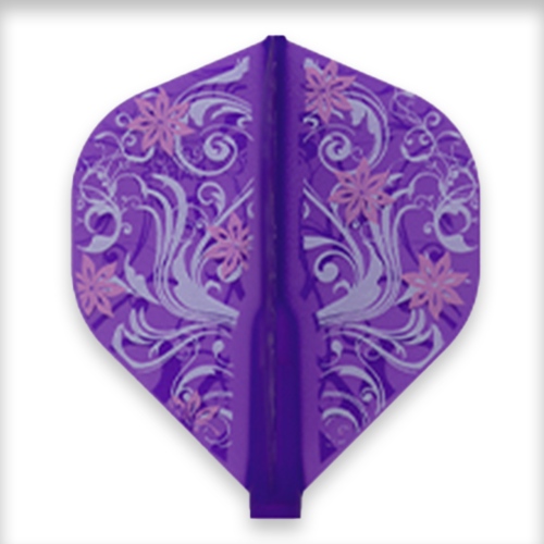 Cosmo Fit Flight Signature, Trish Grzesik 5, purple with white and pink design