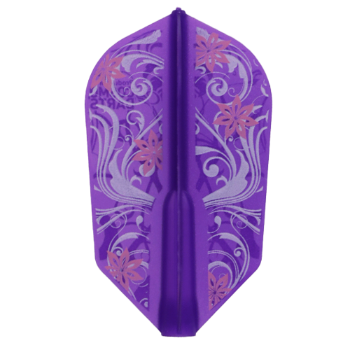 Cosmo Fit Flight Signature, Trish Grzesik 5 slim, purple with pink roses