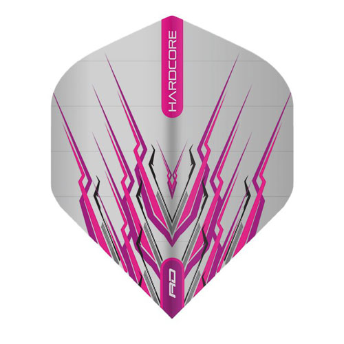 Red Dragon flight, clear with pink design