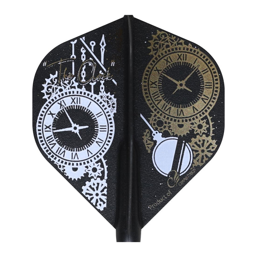 Fit Flight Signature, Francois, black clocks and cog wheels design