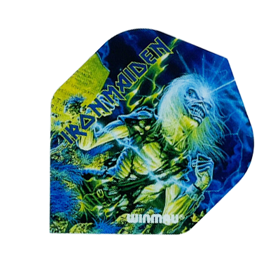 Winmau Rock Legends Iron Maiden standard dart flight, artwork variant 2