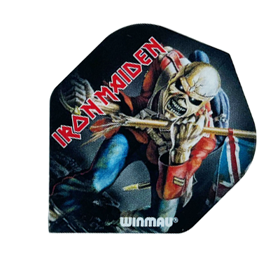 Winmau Rock Legends Iron Maiden standard dart flight, artwork variant 4
