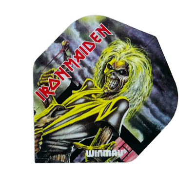 Winmau Rock Legends Iron Maiden standard dart flight, artwork variant 5