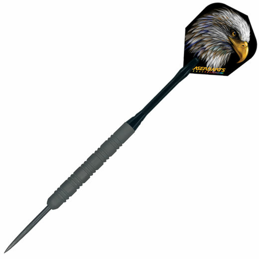 Laserdart Black Eagle Fixed steel tip dart, full dart with shaft and flight