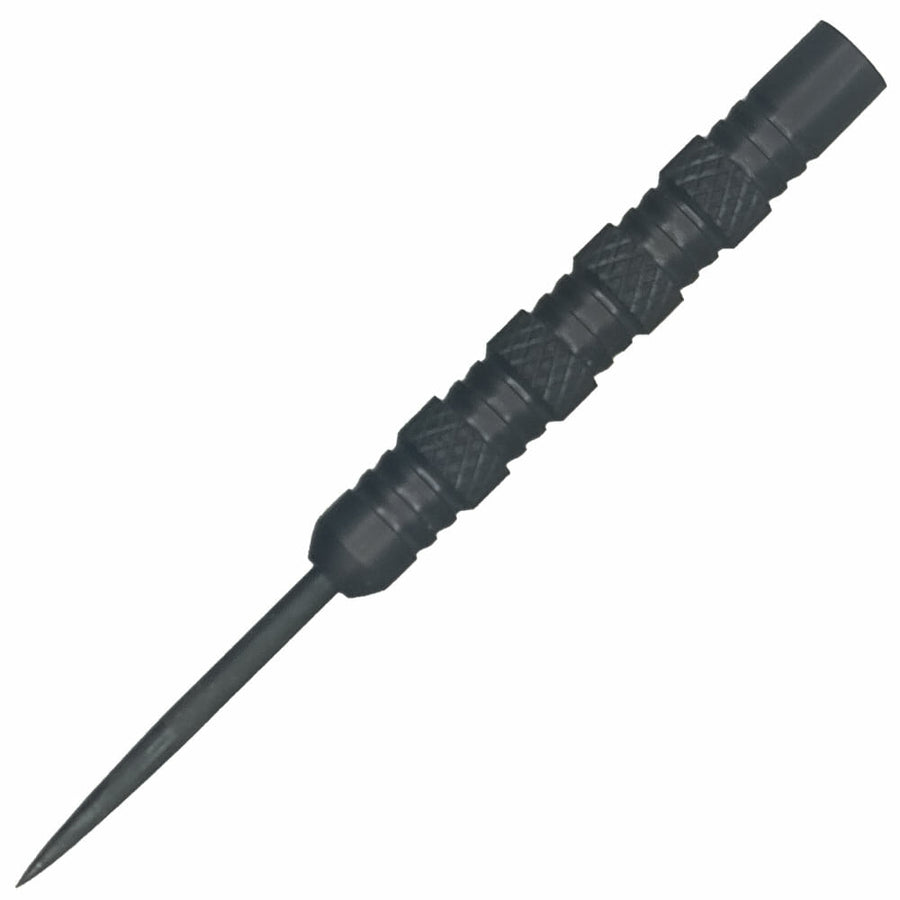 Laserdart Black Eagle Fixed steel tip dart, knurled vapor-coated barrel