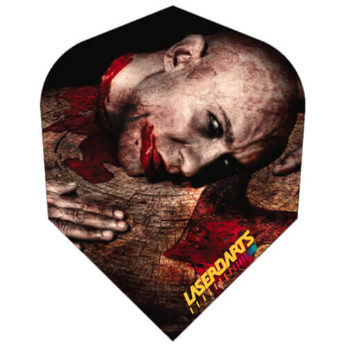 Laserdart Flights, Off with his head design