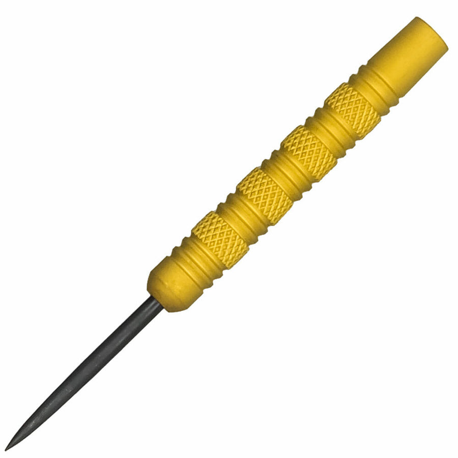 Laserdart Golden Eagle Fixed steel tip dart, knurled barrel close-up