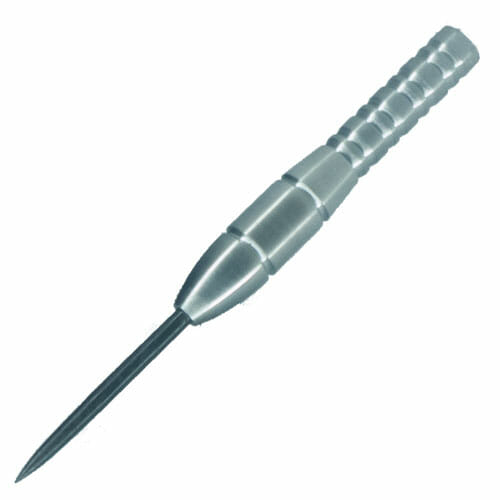 Laserdart KC's Silver Moveable Steel Tip Dart - Ringed