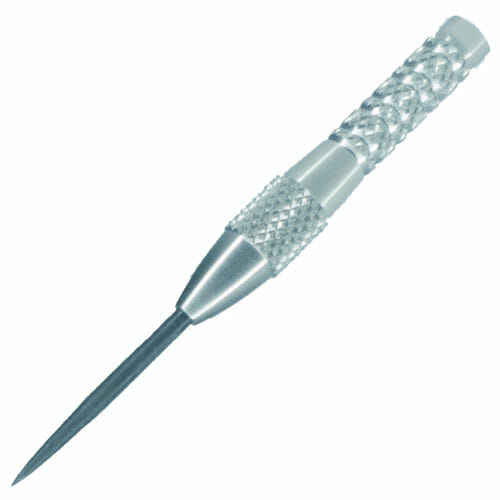 Laserdart KC's Silver Moveable Steel Tip Dart - Knurled
