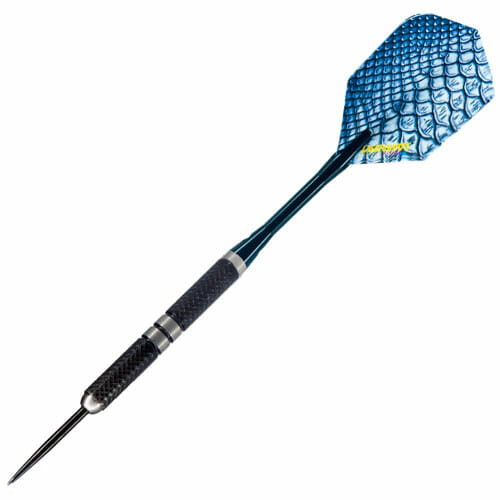 Laserdart Python #1 Fixed steel tip dart, full dart with shaft and flight