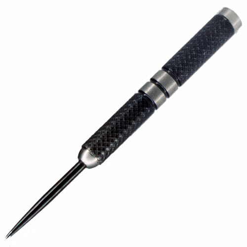 Laserdart Python #1 Moveable steel tip dart, knurled and grooved barrel