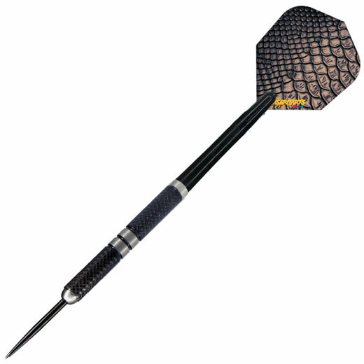 Laserdart Python #1 Moveable steel tip dart, full dart with shaft and flight