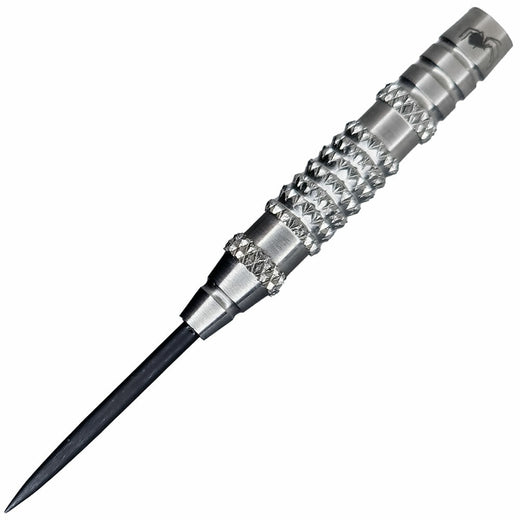 Laserdart Silver Widow Wicked Knurl fixed steel tip dart barrel