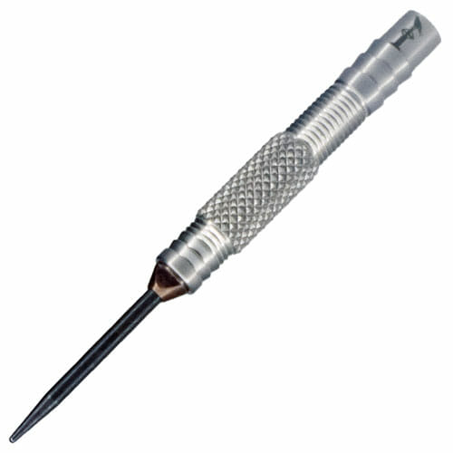 Laserdart WidowMaker Silver, barrel close-up