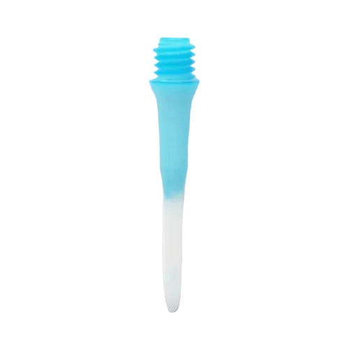 L-Style Lippoint Two Tone soft tip points, light blue colorway
