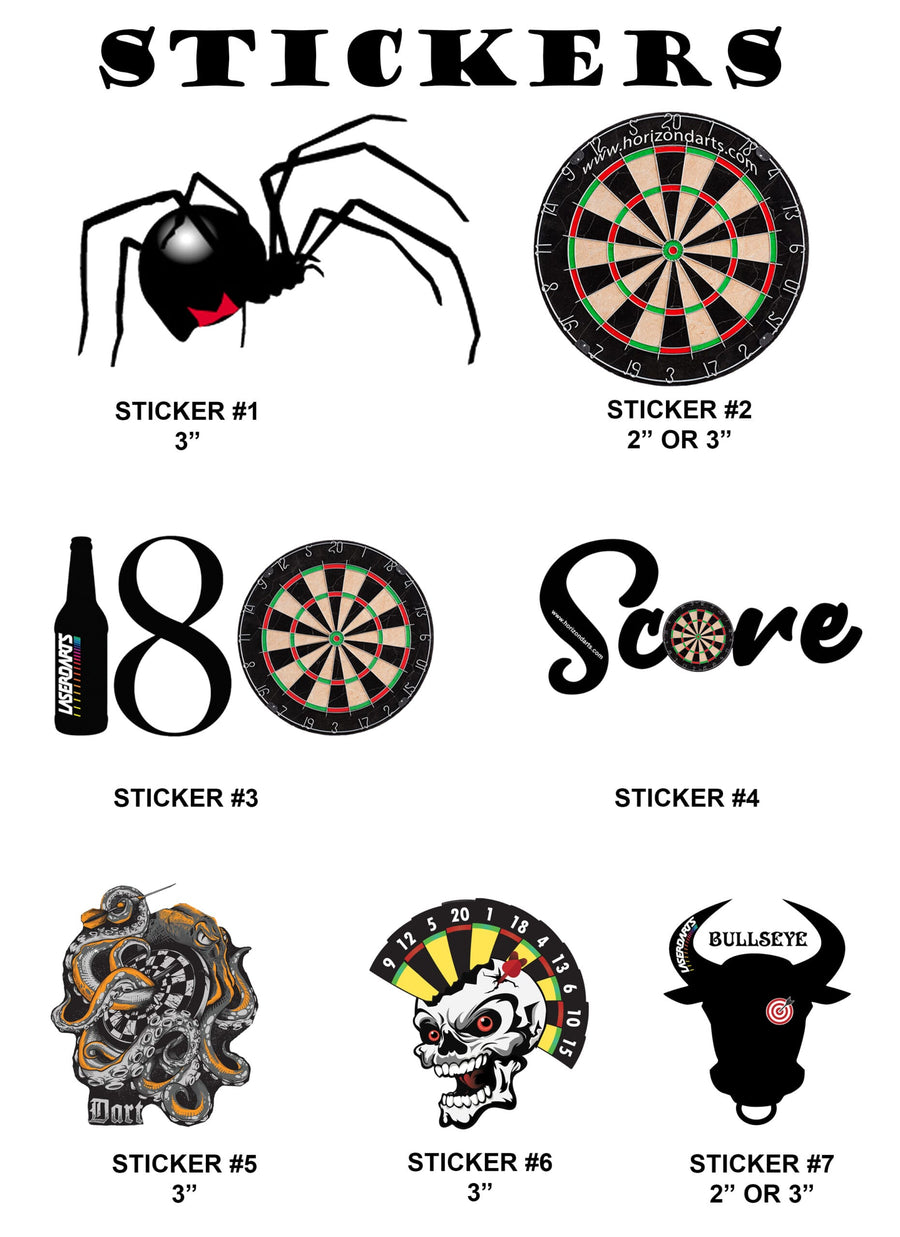 Dart Stickers