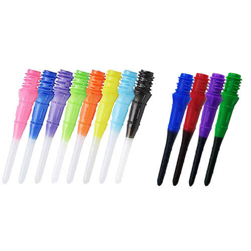 L-Style Premium 2-Tone Lippoint soft tip points, all colors group shot