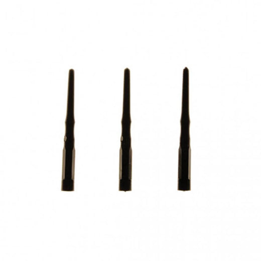 Voks Soft-Steel replacement soft tip points, black, pack of 50