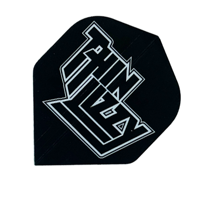 Winmau Rock Legends Thin Lizzy standard dart flight, band graphic
