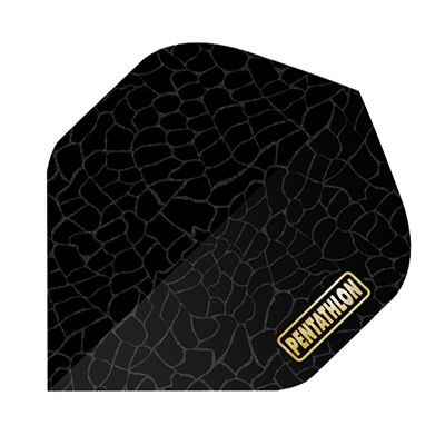 Pentathlon raised cracked desert pattern standard dart flight
