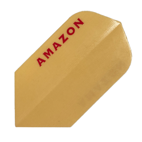 Amazon-Ruthless slim dart flight in peachy orange