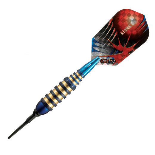 Atomic Bees Soft Tip Dart #4 barrel, blue