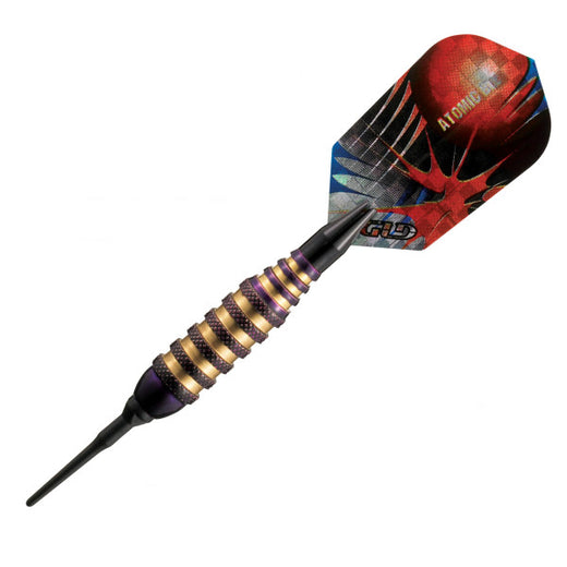 Atomic Bees Soft Tip Dart #1 barrel, purple