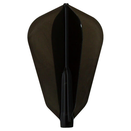 Fit Flight Air F Shape dart flight in Black