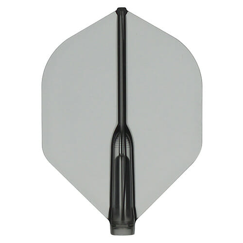 Fit Flight Air Rocket dart flight in Black
