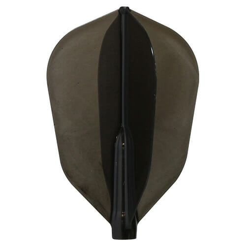 Fit Flight Air SuperShape dart flight in Black