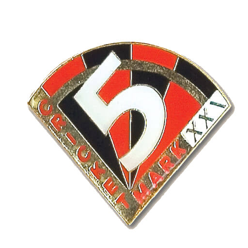 Award Pin - Cricket 5 Mark