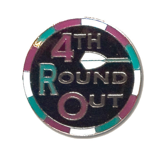 Award Pin - 4th Round Out